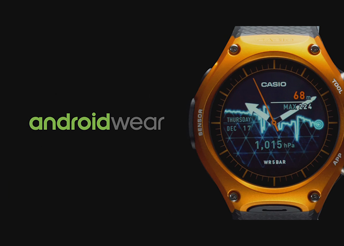 Primer reloj Casio con Android Wear